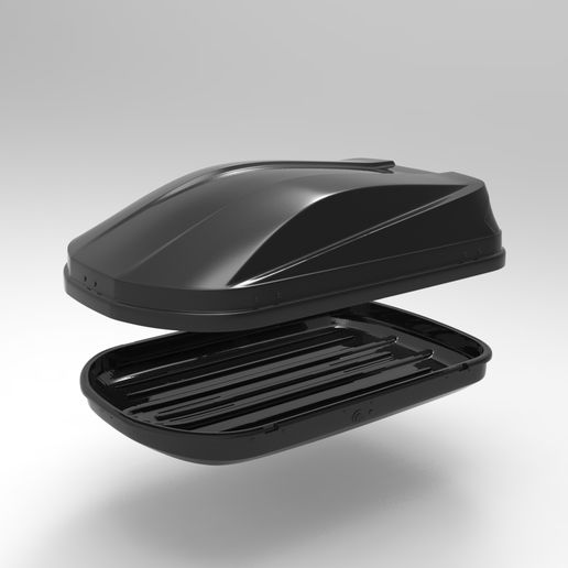 Roof Box Thule 1/10 scale 3D model