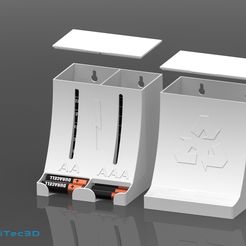 u7t7hyjty7t67.jpg STL file Battery dispenser set・3D print model to download