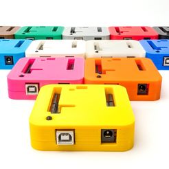 _DSC2915_display_large.jpg Free STL file 3D Printed Case for Arduino Uno, Leonardo.・3D print design to download