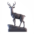 01.png Deer LowPoly