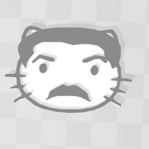 Stalin Hello Kitty keyring