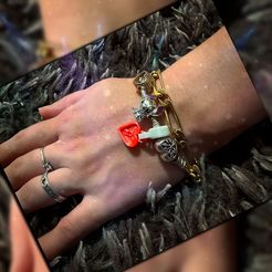 bijoux.jpg Free STL file Jewelry for bracelet Pandora Valentine's Day・3D print design to download