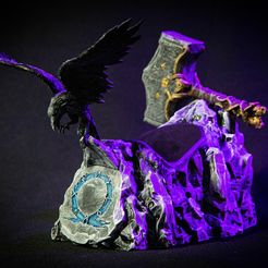 EO2A1330.jpg STL file GOW: Ragnarok - Controller Stand・Model to download and 3D print