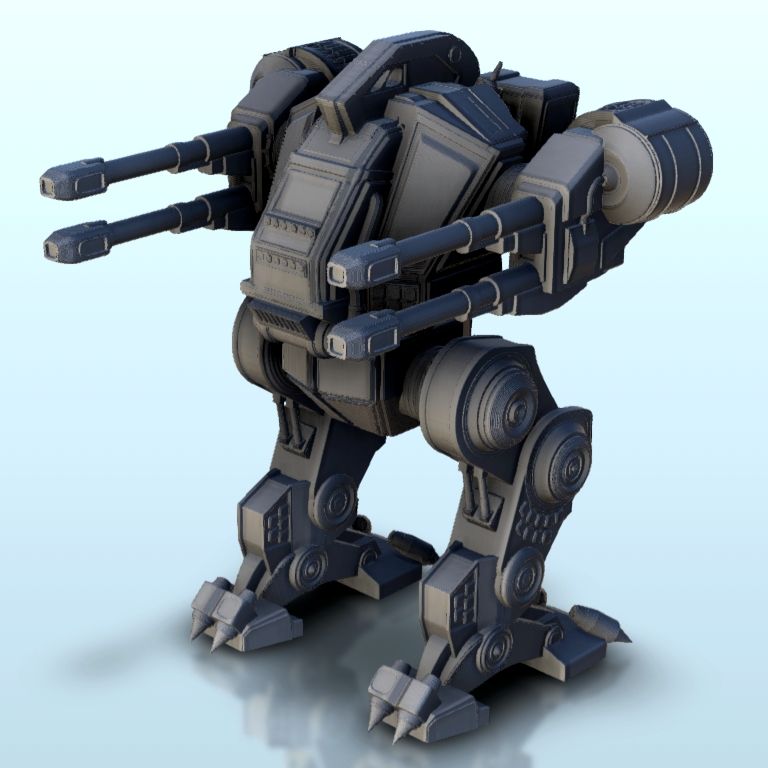 Download STL file Polemos war robot 34 - BattleTech MechWarrior ...