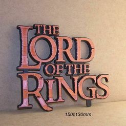 lord-of-the-rings-el-señor-de-los-anillos-impresion3d-logotipo.jpg Fichier STL Le Seigneur des Anneaux, Le Seigneur des Anneaux, enseigne, panneau, enseigne, logo, logo・Objet pour impression 3D à télécharger