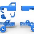 PP PF Sew ll \Sare= x Wa we - ee Fichier 3D Camion tracté 4 roues motrices Échelle 1:25・Modèle pour impression 3D à télécharger, CosplayItemsRock