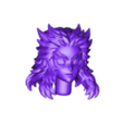 rengoku.stl Anime Head Bit for Miniature Wargames Pack 17