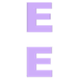 E.stl A to Z letter boxes