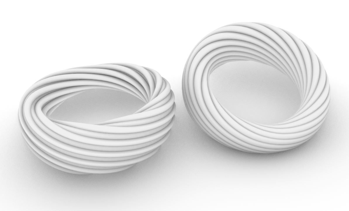 STL file Parametric Rings・3D printable design to download・Cults