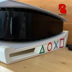 horizontal support for Playstation 5 (ps5) -  Customized