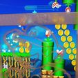 20221224_142549.jpg STL file 3D Mario frame・3D printable model to download
