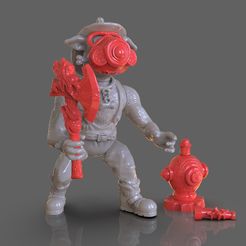 untitled.1604.jpg Download OBJ file TMNT Hot Spot Articulated Toy With Accessories • 3D print template, PaburoVIII
