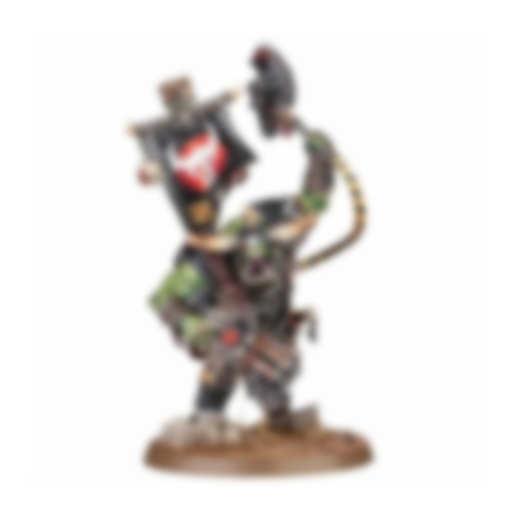 Big Green Space Guy Angry and wearing impressive scrap metal 26
