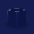 90a2ab10-7d83-43a4-9410-fefc9a76db63.png 50. Rounded Cube Geometric Planter Box - V1 - Alya (Inches)