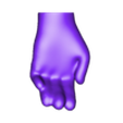 CHEWIE_MANO_IZQUIERDA_LEFT_HAND.stl CHEWBACCA JOYSTICK HOLDER