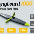 longboard.jpg Longboard 1000 - 3d printable RC Glider