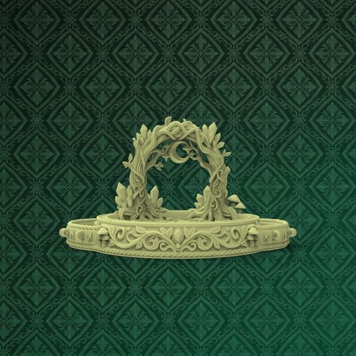 Fantasy Forest Jewelry Dish & Desk Organizer
