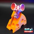 flexi-factory_mouse_4.jpg Flexi Factory Mouse & Cheese with 3MF Included!