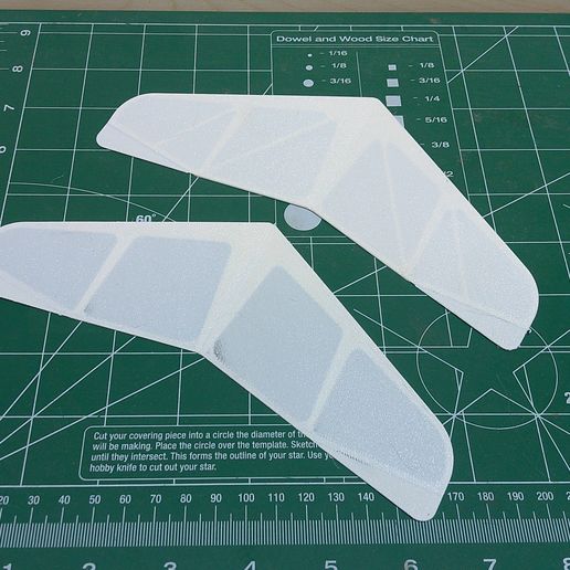 Bedroom Bomber Flying Wing Free Flight Glider