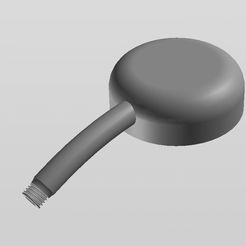 alcachofa .jpg Download free STL file simple shower head • 3D print model, gabrielrf