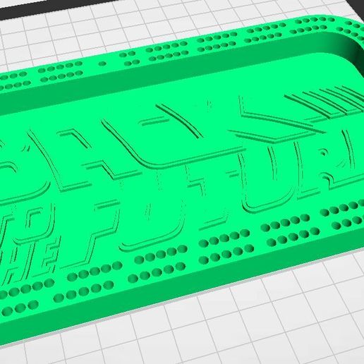 Image1.jpg zurück in die Zukunft logo cribbage board