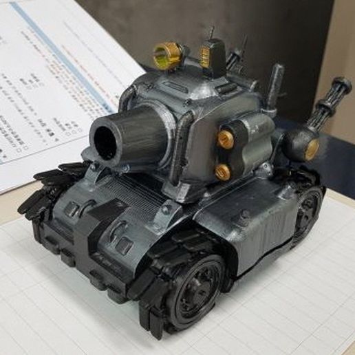 Archivo STL gratis metalslug・Modelo para descargar y imprimir en 3D・Cults