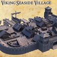 Viking-Seaside-Village-p4.jpg Viking Seaside Village - Tabletop Terrain - 28 MM