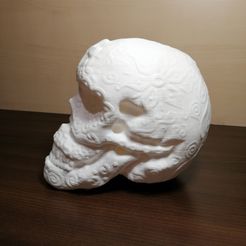 IMG_20191016_091226 - Copie.jpg Файл OBJ Mexican skull・3D-печать дизайна для загрузки