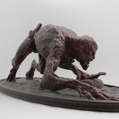 Ghoul-3-25x50-3.jpg Free STL file Ghoul | Witcher・3D printable model to download