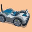 3d-model2.jpg Arduino 4WD RC car - Robot Car with nRF24L01 - obstacle avoiding car