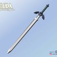 Folie4.jpg Master Sword from Zelda Breath of the Wild (Life Size)