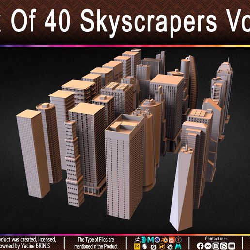 Pack-of-40-Skyscrapers-Volume-02-Sculpted-by-Yacine-BRINIS-Set-052.jpg Pack Of 40 Skyscrapers Volume 02