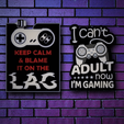 heaton att Gaming - Wall Art - Version 1