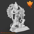mo-25605987515-2.jpg Durga Slaying the Buffalo Demon (Mahishasura)