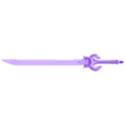 Primordial Jade Cutter.STL Primordial Jade Cutter LED Ready NOT GAME EXPORT Genshin Impact