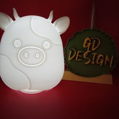 IMG_20231126_121917828.jpg Cow Squishmallow ORNAMENT and one Tabletop TEALIGHT