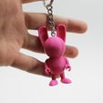 image_porte_cle_.jpg STL file PinkBunny・Template to download and 3D print