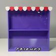 5.jpg Friends  Display Shelf with Sliding Glass – 205x205 mm – 3D Printable
