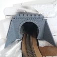 20171020_125944.jpg Fichier STL tunnel HO pour 1 voie avec Soutenement・Modèle imprimable en 3D à télécharger