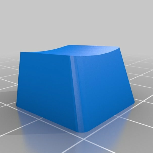 Blank | Standard Cherry-MX Keycap 3D model