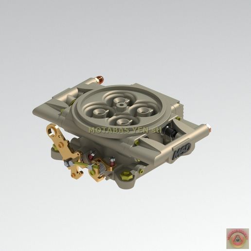 🌆 MSD ATOMIC EFI - THROTTLE BODY・ STL File for 3D printing・Cults