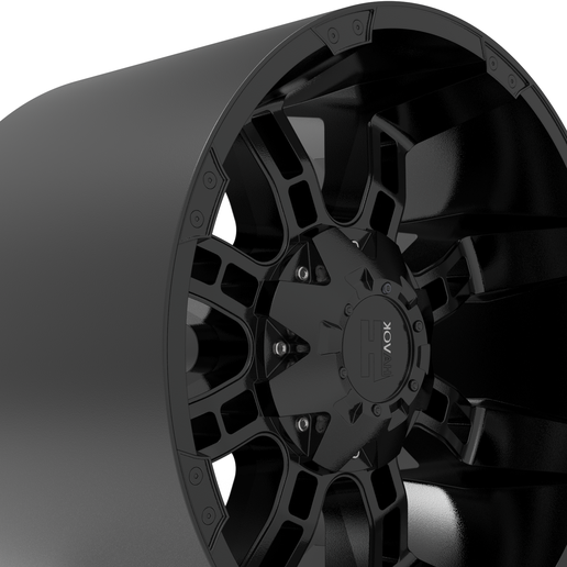 H103.392.4.png HAVOC OFF-ROAD H103 WHEEL 3D PRINT MODEL