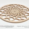 09206e766b114d5130ee3bd5140a1edb_display_large.jpg Various Organic Structure Trivets cnc/laser