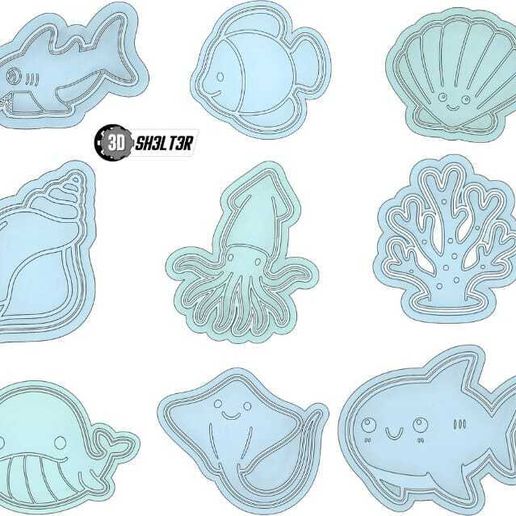 167d2148-39db-4c81-80f1-a6aa3ce5c4f7.jpg COOKIE CUTTER OCEAN, SEA, SEA ANIMALS, MARITIME