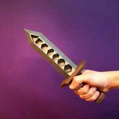 IMG_5137.jpg Файл STL Держатель кубиков DnD - Кинжал для удержания кубиков・3D-печатная модель для загрузки