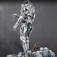 Снимок-19.jpg Terminator T-800 Endoskeleton Rekvizit T2 V2 High Detal