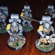 Angelic Space Soldiers with Heavy Weapons