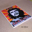 che-guevara-soldado-cuba-revolucion-cubana-cartel-letrero-rotulo-logotipo-castro.jpg Che Guevara, soldier, Cuba, revolution, cuban, poster, sign, signboard, logo, logo, impresion3d
