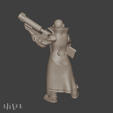 pose-E-back.png Cyberpunk spy (5 models pack) for 32mm wargames