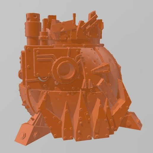 bigorange.jpg PumpkOrk boss bunker for a spooky Halloween WAAAGH